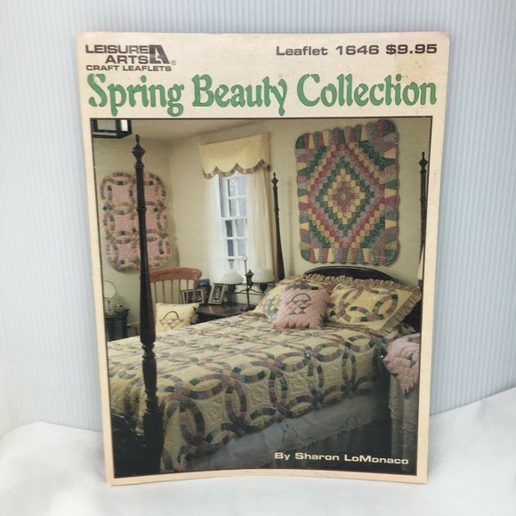 Spring Beauty Collection Leisure Arts Craft Quilting Sharon LoMonaco #1646 - Picture 1 of 2